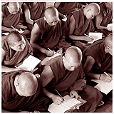 'Science meets Dharma' im Nonnenkloster Mundgod (Süd-Indien)
